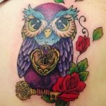12+ Best Colorful Owl Tattoo Designs And Ideas