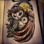 12+ Best Owl Family Tattoo Designs
