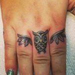 12+ Best Owl Finger Tattoo Designs And Ideas