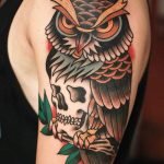 12+ Best Traditional Owl Tattoo Designs