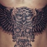 12+ Cool Owl Stomach Tattoo Designs And Ideas