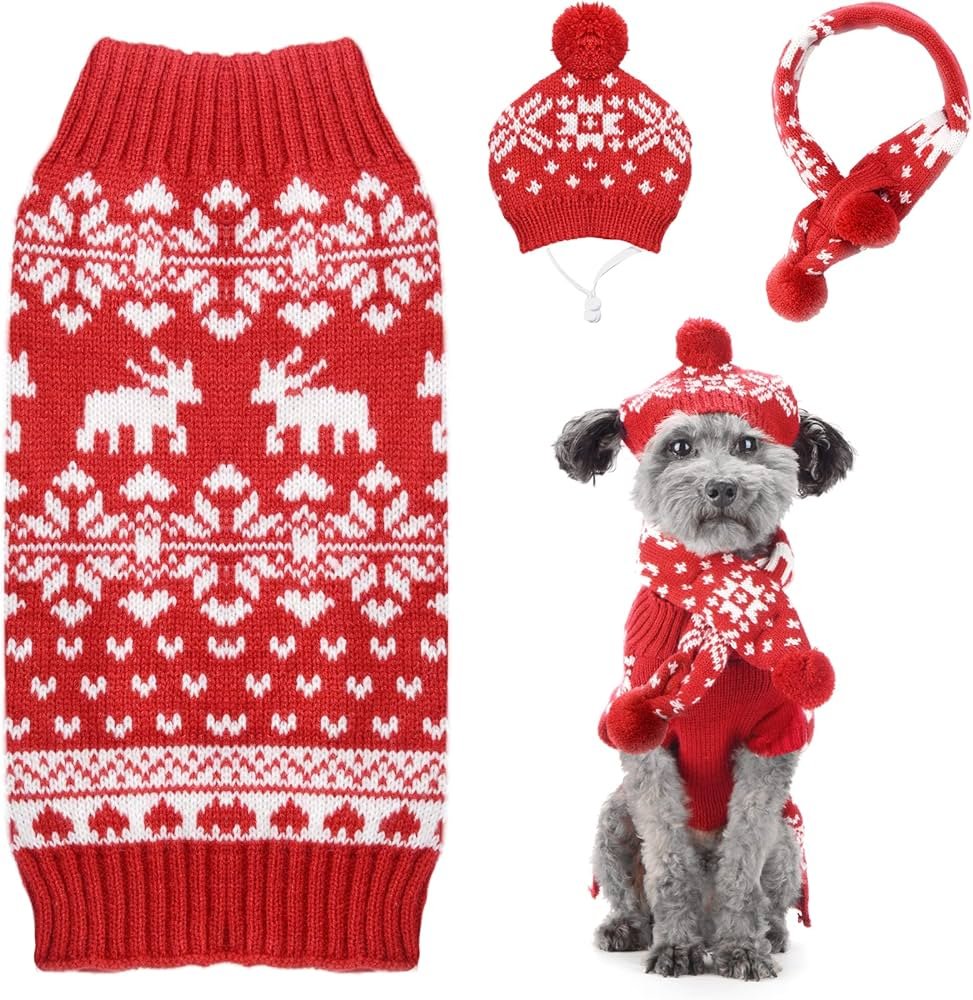 Disclaimer A Festive Collection of the Cutest Dog Christmas Sweaters