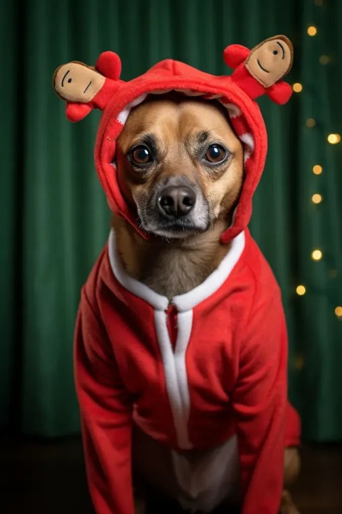 Unwrapping the Howl-Idays: Dog Christmas Grinch Costumes